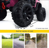 Large Wheels 2 Seater Kids Electric Car Powerful Electric Ride On Truck w/Remote Control, 2 Speeds, 40292667