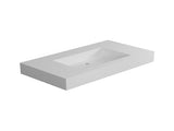 Stone Resin Solid Surface Bathroom Vanity Basin Sink T3785P355762