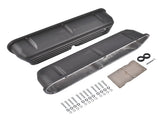 2x Tall Black Valve Cover Kit Replacement for Ford SBF 289 302 351W 19621985 Black Aluminum 07880155