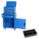 Tool Chest, 5-Drawer Rolling Tool Storage Cabinet with Detachable Top Tool Box, Liner, Universal W2660P287662