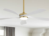 (Same as W934P444016) 52" Ceiling Fan with Light ,Remote Control, Adjustable Dimmable Lighting & W934P501772