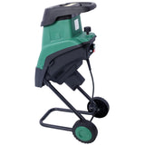 15Amp Electric Wood Chipper/Shredder with Wheels Electric Garden Shredder Portable Chipping Width W465P146809
