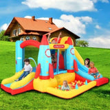 ZNTS 420D 840D Oxford cloth jump surface rocket with fan inflatable castle n001 85759430