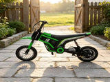 Green 24V 350W Electric Dirt Bike - Twist Grip Throttle up to 15 MPH Speed Limit Ideal for Ages 13 51782273