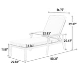 Aluminium Cast lounge chair W640P314017