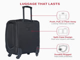 (2024) Two-piece suitcase suitcase set Oxford trolley case without password lock universal wheel 82210682