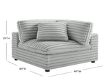 Jenny Corner Accent Chair B050P408890
