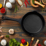 3 Skillet Bundle 6 inches and 8 inches with 10 inch Set of 3 Cast Iron Frying Pans Non-Stick Oven 45468273