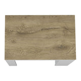 Portree Kitchen Island with 3-Side Shelves B070P188817