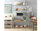 5-Layer Chrome Plated Iron Shelf 180*90*35 Chrome 59392457