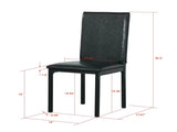 4-piece metal frame dining seats W2297P348662
