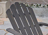 HOLLYWOOD FOLDABLE ADIRONDACK CHAIR 62399.00DGRY