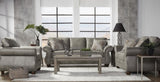 Leinster Faux Leather Upholstered Nailhead Sofa and Loveseat Set T2574P196955