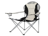 Medium Camping Chair Fishing Chair Folding Chair Black Gray 38883935