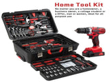 599 PCS Home Tool Set Kit, Auto Repair Tool Kit with Rolling Tool Box, Mechanic Tool Sets with 21V 98608962