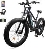 ZNTS Electric Bike 1000W Motor Fat Tire 26x4 Mountain Bike[Unable to ship on weekends, please place 53963199