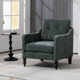 Accent Comfy Chenille Chair w/USB charging port,Mid,Soft,High-support Rebound Sponge,Ergonomic W2715P312490