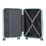 3 in 1 ABS&PC Trolley Box 20in 24in 28in Trolley Box Iron Tie Rod ABSPC Alloy Mint Green 59873095