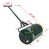 Peat Moss Spreader 24inch,Compost Spreader Metal Mesh,T shaped Handle for planting seeding,Lawn and W46554057