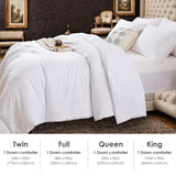 Two-pack of 100% polyester brushed single comforters with microfiber filling, down 81210315