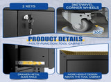 2 Door 1 Drawer Tools for Garage, Lockable Garage Storage, Locking Metal Storage 17815795