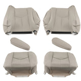 Front Leather Seat Cover Light Tan Fit Chevy Tahoe GMC Yukon 2003-2005-2006 71912822