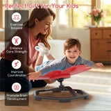 Kids Sensory Swivel Chair 360&deg Spin, 220lbs Capacity, Elephant Design, PP/Metal, Anti-Slip Pads 86078626