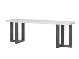 Geometric Design Console Table with Solid Pine Legs,Suitable for Entryway, Hallway, Living N711P289128K