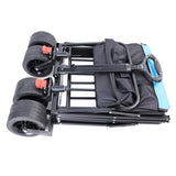 Big large capacity Folding cart Extra Long Extender Wagon Folding Wagon Garden Shopping Beach W227137386