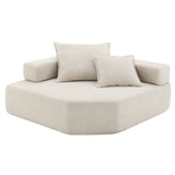 Corner Frame for Oversized Modular U Shaped Sectional Sofa,Luxury Boucle Floor Couch,Convertible N723P234208A