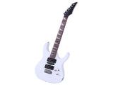 Novice Entry Level 170 Electric Guitar HSH Pickup Bag Strap Paddle Rocker Cable Wrench Tool White 44571807