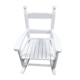 ZNTS Children's rocking white chair- Indoor or Outdoor -Suitable for kids-Durable 42338091