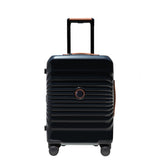 28" Luggage Lightweight Suitcase TSA Lock USB port Luggage Wheel lock Artificial leather Top handle W284P178350