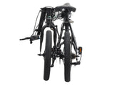 20in 150kg High Carbon Steel Foldable Commuter Bicycle Black 98173787
