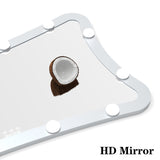 Hollywood Full Length Mirror with Lights Full Body Vanity Mirror with 3 Color Modes Lighted Standing W708P235365