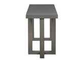 Geometric Design Console Table with Solid Pine Legs,Suitable for Entryway, Hallway, Living N711P289128D