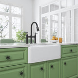 Inch White Farmhouse Sink Deep Apron Sink Undermount Farmhouse Kitchen Sink Single Farm Sink W928123619