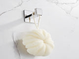 Strong Viscosity Adhesive 4 Pieces Bathroom Accessories Set Without Drilling Silver Brushed Towel 55967944