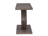 U_Style Modern Entryway Table with Innovative Hollow Hexagon Leg Structure and Premium Fir Veneer N711P241272A