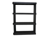 4 Shelf Plastic Shelving Unit 13.88" 03604678