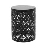 Metal S/2 end table 73604.00BLK