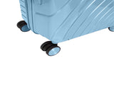Luggage Sets 3 Piece, PP Luggage Set, Suitcases with Wheels, Hardside Hard Shell Travel Luggage with 06334447