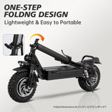 ZNTS Ultimate Electric Scooter for Adults: Dual Drive 2400W Motor, High Speeds up to 34.5mph, Extended W2153P168362