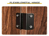 Walnut-colored bathroom tall cabinet MDF with melamine finish 22.04*11.81*32.28in 4 drawers, 1 57421741