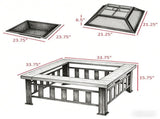 Metal Fire Pit 43687611