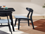 Wooden Dining Set of 2, Modern Soft Upholstered Kitchen Side,Wooden Frame Kitchen W2582P195350