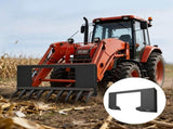 45.35" x 18.57" x 3.6" Open Frame Quick Attach Plate, Heavy Duty Loader Adapter with Universal Skid W2505P494839