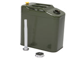 20L Standard Cold-rolled Plate Petrol Diesel Can Gasoline Bucket with Oil Pipe Army Green 86800077