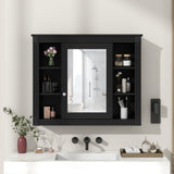 35'' x 28'' Wall Mounted Bathroom Storage Cabinet, Medicine Cabinet, Modern Bathroom Wall Cabinet N710P197128B