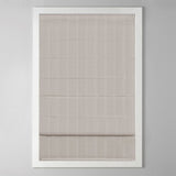 Basketweave Room Darkening Cordless Roman Shade B035129722